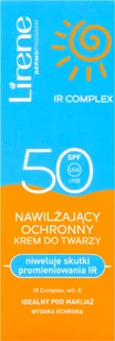 Lirene Sun nawilżający ochronny krem do twarzy SPF50, 40 ml - Kremy do twarzy z filtrem - miniaturka - grafika 3