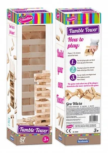 Mega Creative Chwiejąca się wieża - Gry planszowe - miniaturka - grafika 2