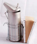 Akcesoria do hodowli zwierząt - Podkurzacz pszczelarski nierdzewny duży Ami - miniaturka - grafika 1