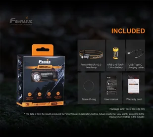 Fenix Latarka diodowa HM50R V2.0 czołówka 039-490 - Latarki - miniaturka - grafika 20