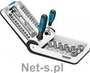 Hazet Klucz z zestawem bitów i zestaw nasadek 856-1 6 3 mm (1/4) - Klucze i nasadki - miniaturka - grafika 2