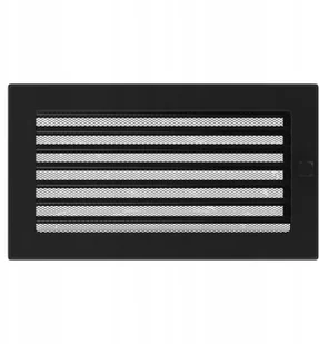 Parkanex kominkowa czarna żaluzja 17x30 wentylacja - Kratki wentylacyjne - miniaturka - grafika 2