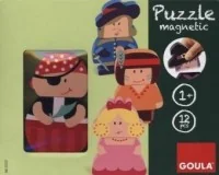 Goula d55237 magnetyczny puzzle drewniane figurki - Puzzle - miniaturka - grafika 2
