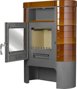 Ekoprojekt 198 TOPGAR Piec kaflowy 7,2kW brąz średnica wylotu spalin 150 mm) spełnia anty-smogowy EkoProjekt 19877507 77507-uniw - Piece wolnostojące - miniaturka - grafika 4