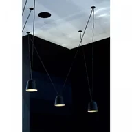 Lampy sufitowe - OxyLED TOCCA Czarno-złota LED 5x6W 3000K CRI>90 Lampa wisząca 457068 - miniaturka - grafika 1