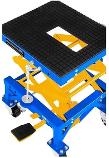 456 MSW Motor Technics 45674755 Podnośnik motocyklowy na kołach udźwig 135 kg wymiary platformy 410-350 mm wysokość podnoszenia 350-870 mm) 74755-uniw - Wózki magazynowe - miniaturka - grafika 5