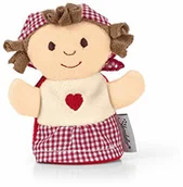 Lalki dla dziewczynek - Sterntaler Lalka na palce, 10 x 8 x 3 cm, kolorowa 3611817 - miniaturka - grafika 1