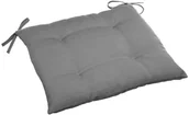 Poduszki ogrodowe - Hesperide Poduszka na krzesło z wiązaniem kwadratowa kolor szary B01B5GJS32 - miniaturka - grafika 1