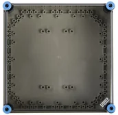 Akcesoria do kolektorów i fotowoltaiki - HENSEL Obudowa pusta Mi IP 65 wlk.2 300x300x170 pokrywa przezroczysta Mi 0200 2000001 - miniaturka - grafika 1