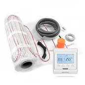 Ogrzewanie podłogowe - Warmtec Mata grzejna + regulator temperatury + akcesoria Kompletny zestaw DS2-200/T510 20,0 m2 150W/m2) PROMOCJA! DS2-200/T510 - miniaturka - grafika 1