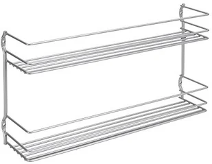 Metaltex Pepito 364632039 regał na przyprawy, 2-półki 36 x 8 x 19 cm, powłoka politermiczna 364632039 - Pojemniki na przyprawy Metaltex Pepito 364632039 regał na przyprawy, 2-półki 36 x 8 x 19 cm, powłoka politermiczna 364632039 - Pojemniki na przyprawy - miniaturka - grafika 1
