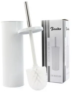 ARTYKUŁY AGD F STOJĄCA SZCZOTKA DO WC TUBA BIAŁA FEN000318 - Akcesoria do wc - miniaturka - grafika 2