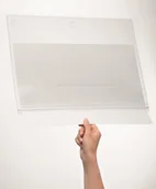 Systemy ekspozycyjne i znaki informacyjne - Durable Hunke & Jochheim GmbH & Co. KG WODOSZCZELNA KIESZEŃ SAMOPRZYLEPNA A3 55634 - miniaturka - grafika 1