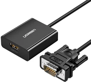 UGREEN Konwerter UGREEN HDMI do VGA + jack 3,5mm, 30 cm - Adaptery i przejściówki - miniaturka - grafika 2