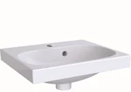 Umywalki - Geberit Ceramika Acanto Umywalka wisząca lub meblowa mała 45x38,2 cm z otworem na baterię biała 500.636.01.2 - miniaturka - grafika 1