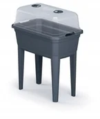 Pozostałe akcesoria do uprawy roślin - Mini Szklarnia Zielnik Rozsadnik Antracyt Ecoline - miniaturka - grafika 1