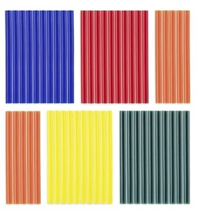 TROTEC Zestaw sztyftów topliwego kleju kolorowy, 50 sztuk ( 11 mm) - Kleje i inne preparaty budowlane - miniaturka - grafika 2