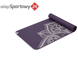 GAIAM Mata Do Jogi Aubergine Medallion 6 MM 63844 Gaiam - Maty do jogi - miniaturka - grafika 3