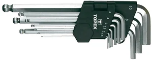 Topex Klucze imbus hex z kulką 35D957 9 szt. - Klucze i nasadki - miniaturka - grafika 4