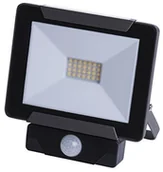 Lampy ogrodowe - EMOS Emos LED reflektor Ideo 20 W PIR, neutralny biały, aluminium, Grey, 15,8 x 5,6 x 16,6 cm ZS2721 - miniaturka - grafika 1