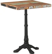Stoły - vidaXL Lumarko Stolik bistro, 60x60x76 cm, lite drewno odzyskane 321086 - miniaturka - grafika 1