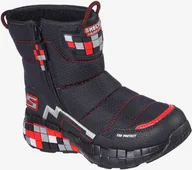 Buty dla chłopców - Skechers Buty chłopięce czarny - 34 402198L/BKRD-34 - miniaturka - grafika 1
