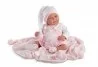 Llorens Śmiejąca się Oliwia w różowej piżamie 74024 - Lalki dla dziewczynek - miniaturka - grafika 4