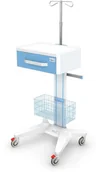 Meble i wyposażenie gabinetów medycznych - Ztm Tech-med AP-3/A stolik-wózek pod aparaty medyczne uniwersalny AP-3/A - miniaturka - grafika 1