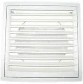 Kratki wentylacyjne - Dospel KRATKA Z SIATKĄ KR 150MM BIAŁA - miniaturka - grafika 1