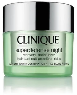 Clinique Superdefense Night Recovery Moisturizer, regenerujący krem na noc do skóry suchej, 50 ml - Kremy do twarzy - miniaturka - grafika 3