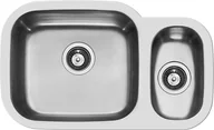 Zlewozmywaki - Teka DIONE 65x40 1 1/2B L stal gładka 109400430 - miniaturka - grafika 1