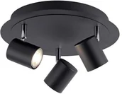 Lampy sufitowe - Leuchten Direkt 11943-13 - LED Oświetlenie punktowe TARIK 3xGU10/5W/230V antracytowe - miniaturka - grafika 1