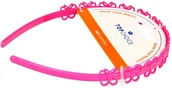 Ozdoby do włosów - Top Choice Opaska do włosów w różowe motylki (27918) 1szt - miniaturka - grafika 1