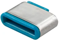 Części i akcesoria do laptopów - LINDY 40466 Blokada bloker) portu USB typu C niebieski 10 szt bez klucza) LY-40466 - miniaturka - grafika 1