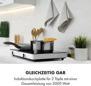 Płyta elektryczna Klarstein CP8-FutureChef-BK - Płyty elektryczne - miniaturka - grafika 2