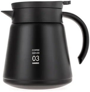 Hario Insulated Stainless Steel Server V60-03 Czarny - 800ml VHS-80B - Dzbanki i imbryki - miniaturka - grafika 2