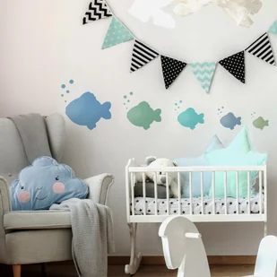 szablon malarski wielokrotny dla dzieci (5 szt.) // RYBKA - BŁAZENEK - NEMO - Szablony malarskie - miniaturka - grafika 2