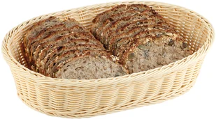 APS Koszyk owalny z polipropylenu 230x170x80 mm, beżowy | Economic 40137 - Pozostałe akcesoria kuchenne APS Koszyk owalny z polipropylenu 230x170x80 mm, beżowy | Economic 40137 - Pozostałe akcesoria kuchenne - miniaturka - grafika 1