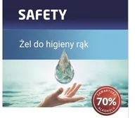 Dezynfekcja - PRO-CHEM Żel dezynfekujący do rąk 70% alkoholu PRO-CHEM SAFETY 100ml (PC401-0.1) - miniaturka - grafika 1
