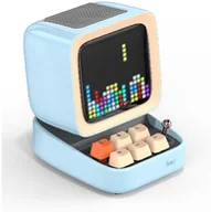 Głośniki przenośne - Divoom Ditoo Mic Niebieski - miniaturka - grafika 1