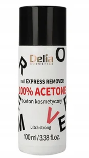 Delia Zmywacz Acetonowy 100% 100ml - Zmywacze i cleanery do paznokci - miniaturka - grafika 2