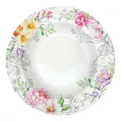 Talerze - Nuova Cer R2S Talerz na zupę 21,5 cm R2S Queen's Garden 943 QUEE - miniaturka - grafika 1