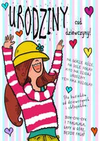 Henry Karnet okolicznościowy, Urodziny cud dziewczyny - Kartki okolicznościowe i zaproszenia - miniaturka - grafika 2