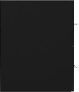 VidaXL Lumarko Szafka pod umywalkę, czarna, 41x38,5x48 cm, płyta wiórowa 804684 VidaXL - Meble łazienkowe - miniaturka - grafika 6