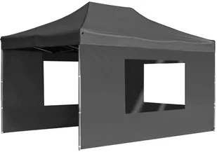 vidaXL Profesjonalny, składany namiot imprezowy ze ścianami, 4,5 x 3 m - Pawilony ogrodowe - miniaturka - grafika 13