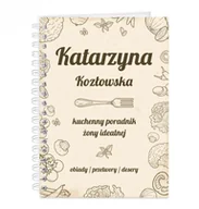 Notesy i bloczki - Murrano Przepiśnik kołonotatnik na przepisy z nadrukiem dla żony KZ-COOK-028 - miniaturka - grafika 1