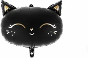 Urodziny dziecka - Party Deco Balon foliowy Czarny Kotek - 48 x 36 cm - 1 szt. FB84 - miniaturka - grafika 1
