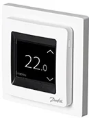 Inne - Danfoss 088L0122 Ectemp Touch, cyfrowy termostat do elektrycznego ogrzewania podłogowego z obsługą ekranu dotykowego - miniaturka - grafika 1