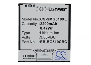 Cameron Sino Samsung Galaxy Core Max / EB-BG510CBC 2200mAh 8.47Wh Li-Ion 3.85V (CS-SMG510XL) - Baterie do telefonów - miniaturka - grafika 2