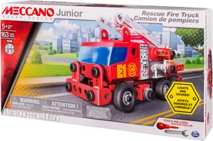 Spin Master Spin Zestaw do składania Wóz strażacki Fire Engine światła i dźwięk 6028420 - Klocki - miniaturka - grafika 2